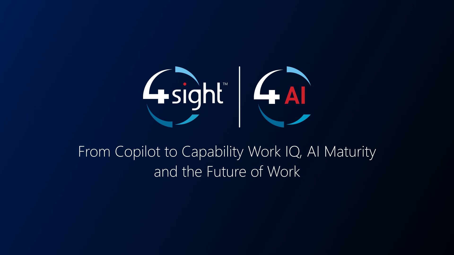 On-Demand Webinar: Copilot, Work IQ & AI Maturity Webinar On Demand
